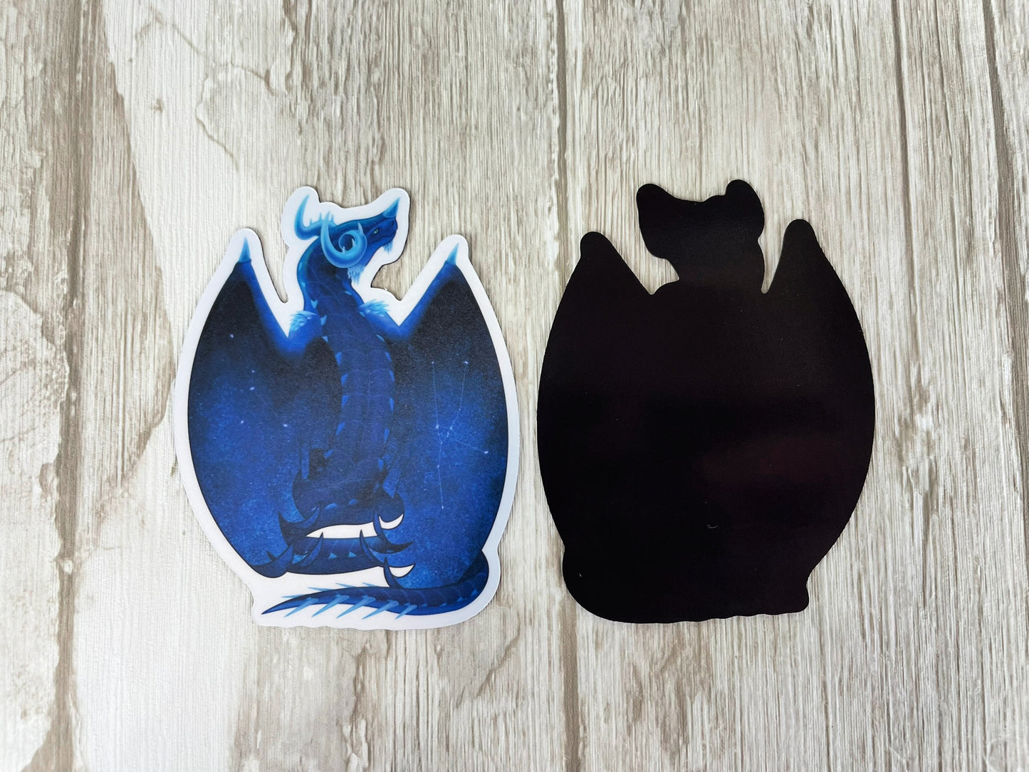 Azurite Mineral Dragon - Magnet
