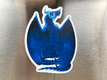 Azurite Mineral Dragon - Magnet