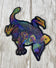 Bismuth Mineral Dragon - Holographic Die Cut Sticker