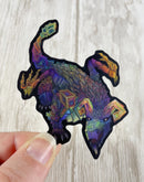 Bismuth Mineral Dragon - Matte Die Cut Sticker