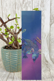 Bismuth Mineral Dragon - Bookmarks