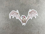 Fungal Bat Skeleton - Matte Sticker