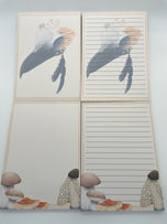 Fungal Crow Skull - Notepads