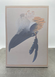 Fungal Crow Skull - Notepads