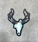 Fungal Elk Skull - Matte Sticker