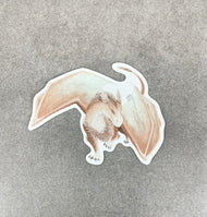 Scolecite Mineral Dragon - Matte Sticker