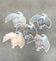 Scolecite Mineral Dragon - Holographic Sticker