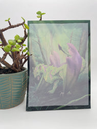 Atlantisite Mineral Dragon - 5x7 Notepads
