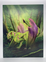 Atlantisite Mineral Dragon - Art Print