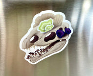 Fungal Dilophosaurus Skull - Magnet