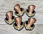 Fungal Warthog Skull - Matte Sticker