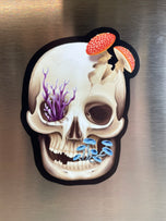Fungal Human Skull - Magnet