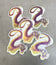 Fluorite Mineral Dragon - Holographic Sticker