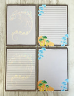 Fungal Chameleon Skeleton - 5x 7 Notepads