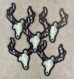 Fungal Elk Skull - Matte Sticker