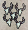 Fungal Elk Skull - Matte Sticker