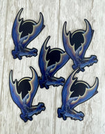 Pietersite Mineral Dragon - Holographic Sticker