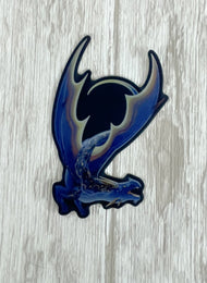 Pietersite Mineral Dragon - Holographic Sticker