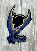 Pietersite Mineral Dragon - Matte Sticker