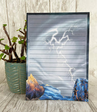 Pietersite Mineral Dragon - Notepads