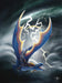 Pietersite Mineral Dragon - Art Print