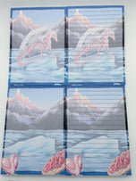 Rhodochrosite Mineral Dragon - Notepads