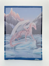 Rhodochrosite Mineral Dragon - Notepads