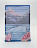 Rhodochrosite Mineral Dragon - Notepads