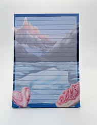 Rhodochrosite Mineral Dragon - Notepads