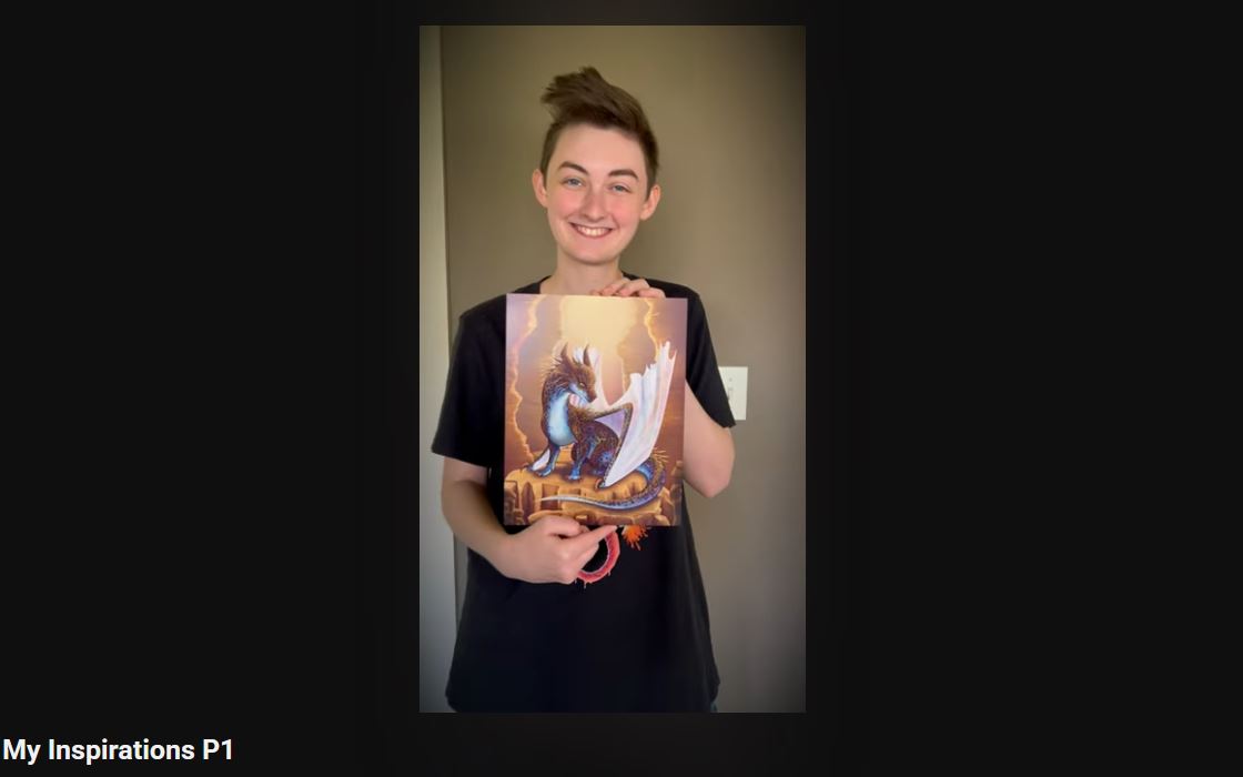 Aurora art inspirations YouTube video