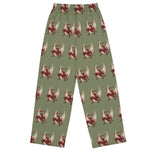Cinnabar Mineral Dragon - All-Over Print Unisex Wide-Leg Pants