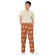 Fungal Sabertooth Skull - All-over print unisex wide-leg pants