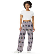 Bismuth Mineral Dragon - All-Over Print Unisex Wide-Leg Pajama Pants