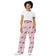 Rhodochrosite Mineral Dragon - All-Over Print Unisex Wide-Leg Pants