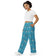Fungal Elk Skull - All-over print unisex wide-leg pants