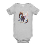 Opal Mineral Dragon - Baby Short Sleeve One Piece