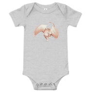 Scolecite Mineral Dragon - Baby Short Sleeve Onesie