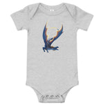 Pietersite Mineral Dragon - Baby Short Sleeve One Piece