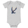 Pietersite Mineral Dragon - Baby Short Sleeve One Piece