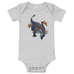 Bismuth Mineral Dragon - Baby Short Sleeve One Piece