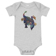 Bismuth Mineral Dragon - Baby Short Sleeve One Piece