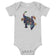 Bismuth Mineral Dragon - Baby Short Sleeve One Piece