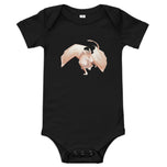 Scolecite Mineral Dragon - Baby Short Sleeve Onesie