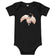 Scolecite Mineral Dragon - Baby Short Sleeve Onesie