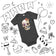 Fungal Human Skull - Baby Short Sleeve One Piece
