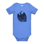 Azurite Mineral Dragon - Baby Short Sleeve One Piece