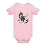 Opal Mineral Dragon - Baby Short Sleeve One Piece