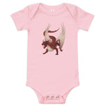 Cinnabar Mineral Dragon - Baby Short Sleeve One Piece