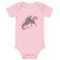 Rhodochrosite Mineral Dragon - Baby Short Sleeve One Piece