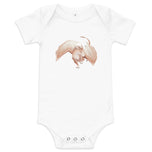 Scolecite Mineral Dragon - Baby Short Sleeve Onesie